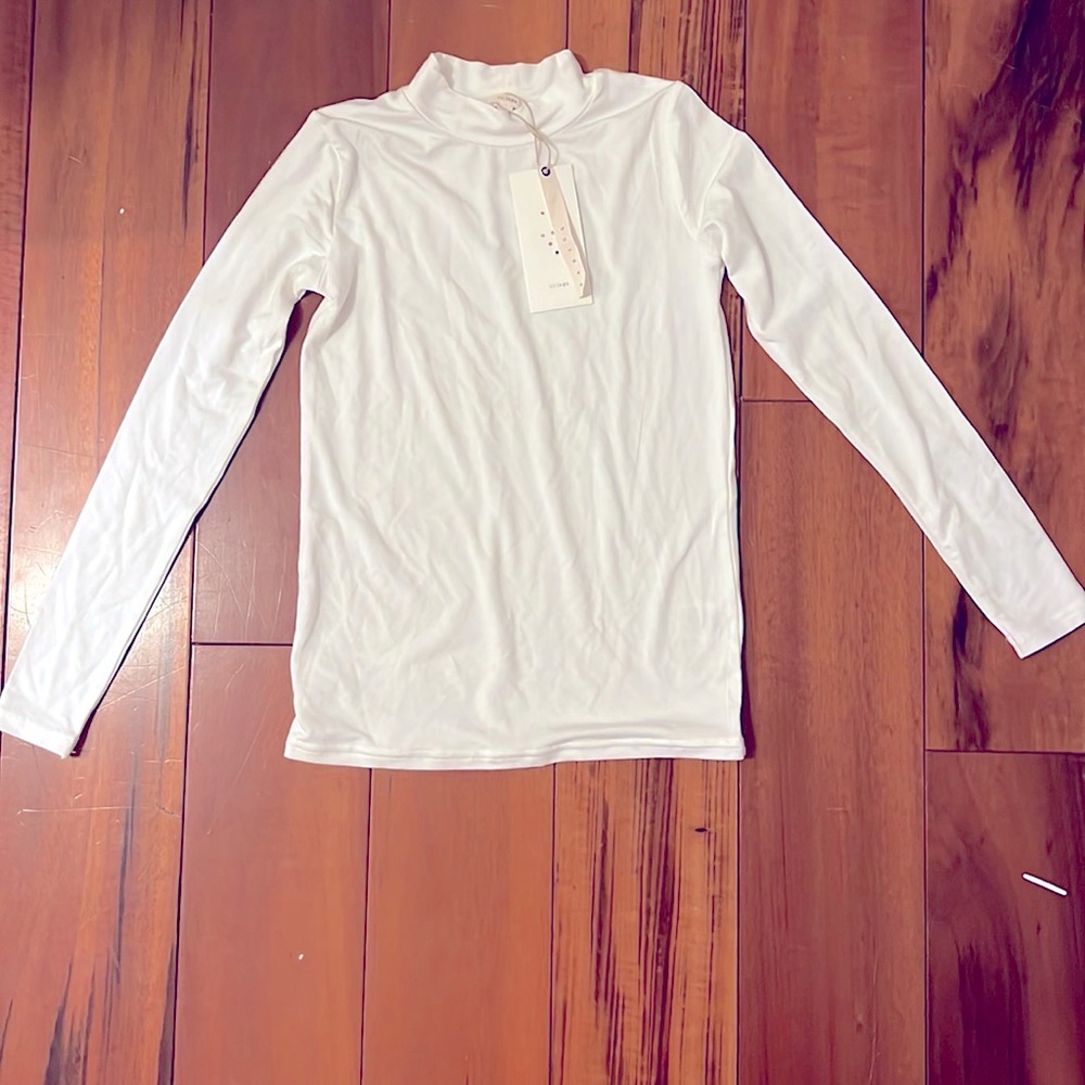 Boys white turtleneck brand new with tags